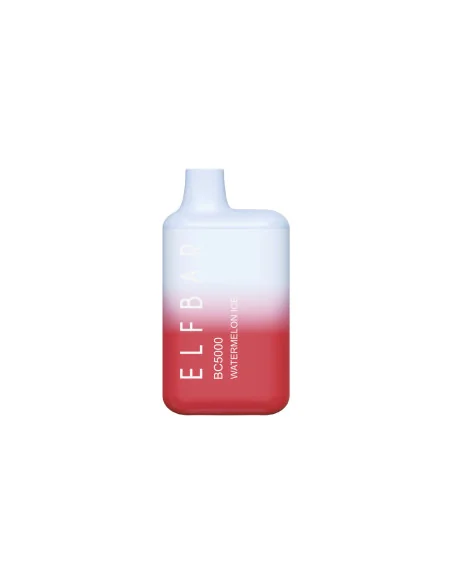 VAPORIZADOR ELFBAR WATERMELON ICE 5000 PUFF 4%NIC