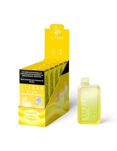 VAPORIZADOR ELFBARS STRAWBERRY BANANA 10.000 PUFF 4%NIC 2
