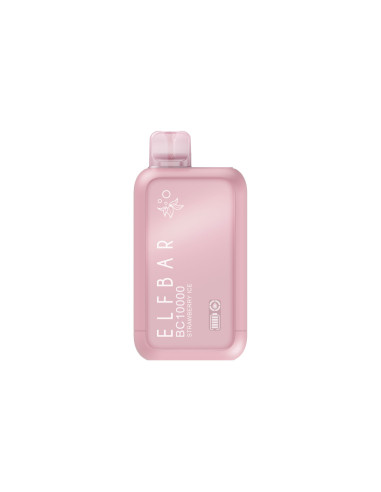VAPORIZADOR ELFBARS STRAWBERRY ICE 10.000 PUFF 4%NIC