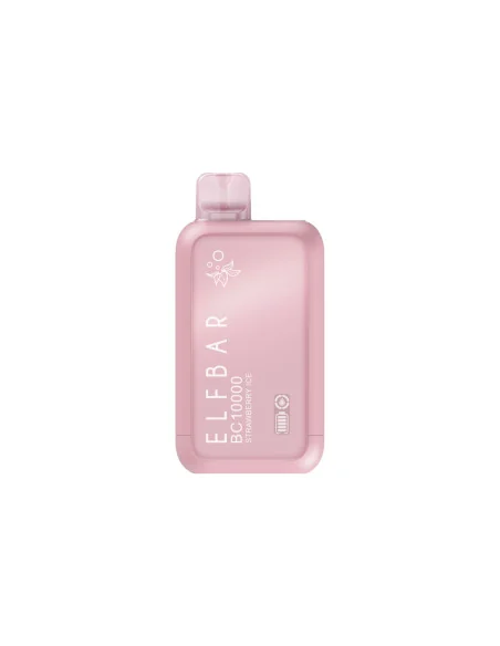 VAPORIZADOR ELFBARS STRAWBERRY ICE 10.000 PUFF 4%NIC
