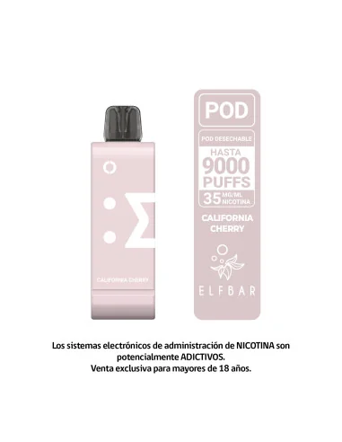 VAPORIZADOR ELFBAR POD RECARGA 9000 PUFF...