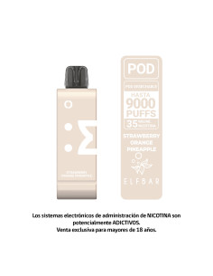 VAPORIZADOR ELFBAR POD RECARGA 9000 PUFF STRAWBERRY... 2