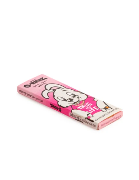 PAPELILLO G-ROLLZ 1 1/4 CONEJO PINK 25 UDS BG306A