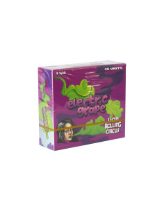 LRC PAPELILLOS 1 1/4 SABOR ELECTRIC GRAPE 15 UDS