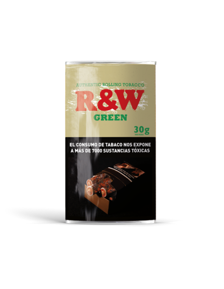 TABACO R&W GREEN 30 GRS