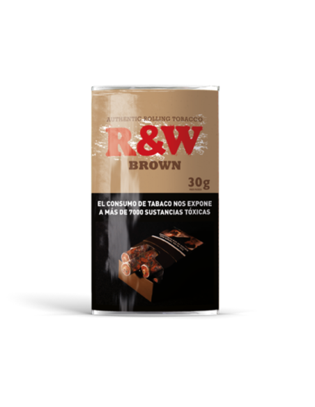 TABACO R&W BROWN 30 GRS