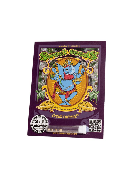 SWEET SEEDS CREAM CARAMEL 25 UDS