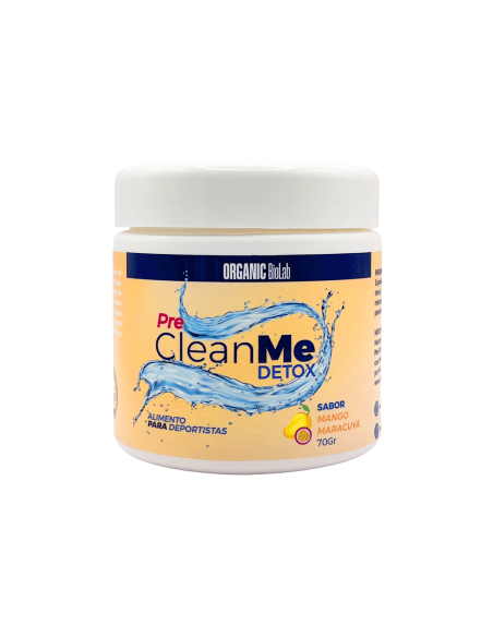 PRE CLEANME DETOX MANGO MARACUYA 70 GR ORGANIC BIOLAB