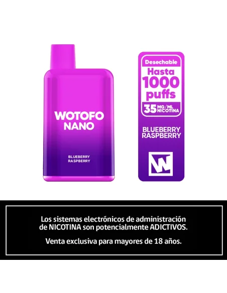 WOTOFO NANO 1000 PUFFS FOREST BERRIES
