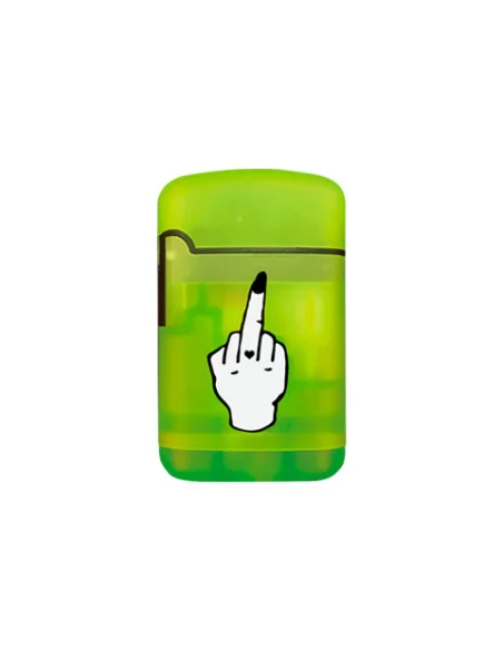 ENCENDEDOR ZENGAZ ZL03 JET FLAME GLOW IN THE DARK 12 UDS