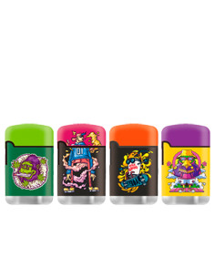 ENCENDEDOR ZENGAZ ZL03 JET FLAME GRAFITI 12 UDS 2
