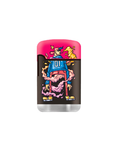 ENCENDEDOR ZENGAZ ZL03 JET FLAME GRAFITI 12 UDS