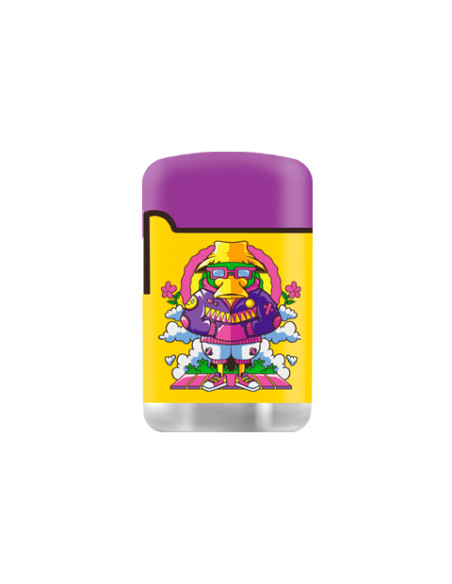 ENCENDEDOR ZENGAZ ZL03 JET FLAME GRAFITI 12 UDS