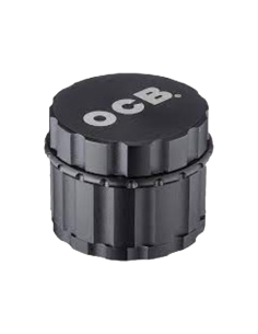 GRINDER OCB ALUMINIO BLACK 4 PARTES 50 MM