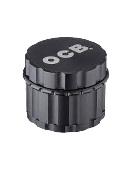GRINDER OCB ALUMINIO BLACK 4 PARTES 50 MM
