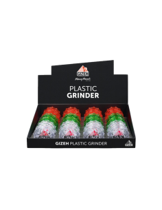 DISPLAY GRINDER GIZEH PLÁSTICOS 60 MM 24 UDS