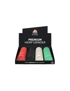 DISPLAY GRINDER GIZEH HEMP 55 MM 24 UDS