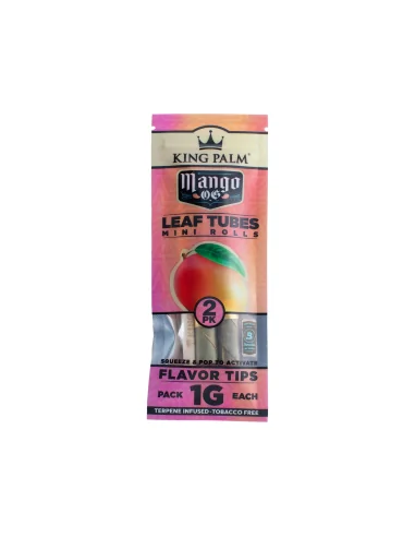 KING PALM DISPLAY 20 BLUNTS MINI 1G HOJA DE...