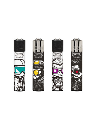 ENCENDEDOR CLIPPER BIG HEADS BW 24 UDS