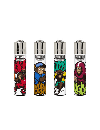 ENCENDEDOR CLIPPER OLYMPIAN MONKEYS 24 UDS