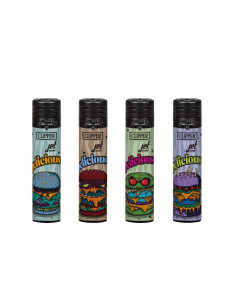 ENCENDEDOR CLIPPER JET FLAME ROTTEN BURGERS 24 UDS