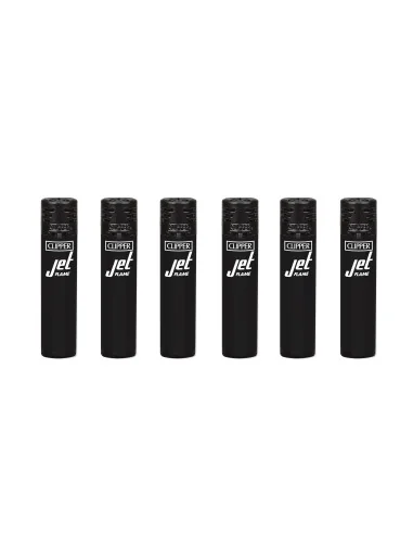ENCENDEDOR CLIPPER JET FLAME BLACK 24 UDS