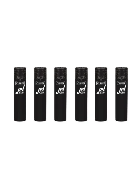 ENCENDEDOR CLIPPER JET FLAME BLACK 24 UDS