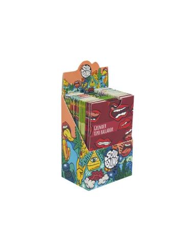 SOULBLIME TARJETA GRINDER TIPO RALLADOR 20 UDS