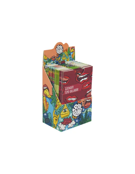 SOULBLIME TARJETA GRINDER TIPO RALLADOR 20 UDS