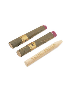 KING PALM DISPLAY 20 BLUNTS ROLLIE 0,5G HOJA DE PALMA... 2