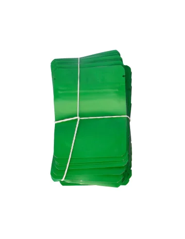 BOLSITAS HERMÉTICA VERDE 9x7CM 50 UDS