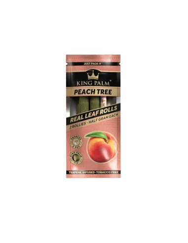 KING PALM DISPLAY 20 BLUNTS ROLLIE 0,5G HOJA DE...
