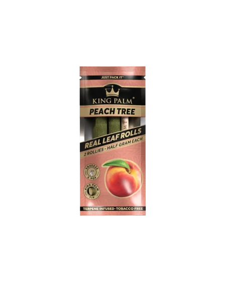KING PALM DISPLAY 20 BLUNTS ROLLIE 0,5G HOJA DE PALMA 4 SABORES SURTIDOS