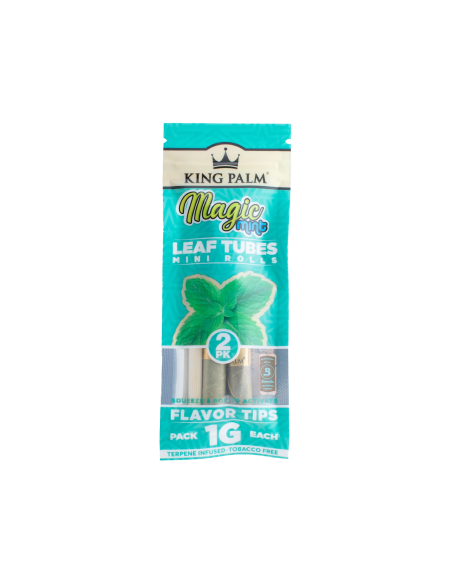 KING PALM DISPLAY 20 BLUNTS MINI 1G HOJA DE PALMA 10 SABORES SURTIDOS