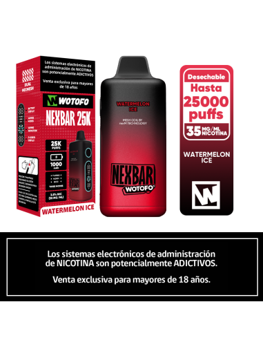 WOTOFO NEXBAR 25K WATERMELON ICE