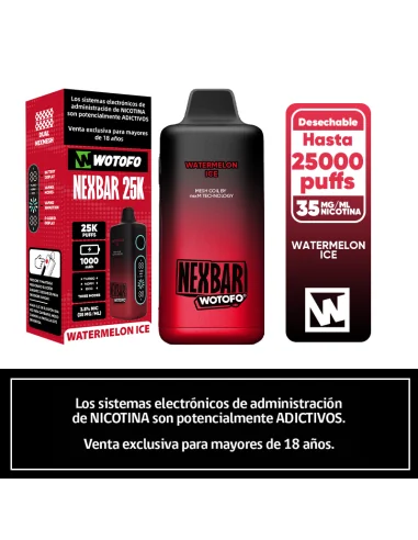 WOTOFO NEXBAR 25K WATERMELON ICE
