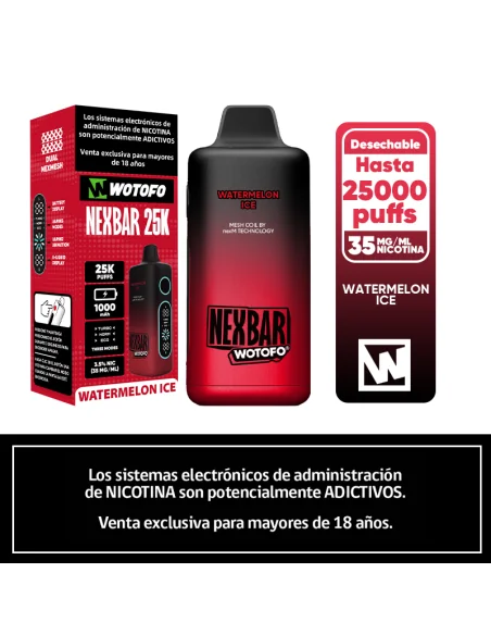 WOTOFO NEXBAR 25K WATERMELON ICE