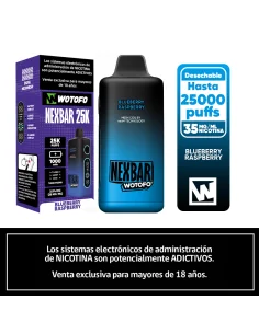 WOTOFO NEXBAR 25K BLUEBERRY RASPBERRY (FOREST BERRIES ) 2