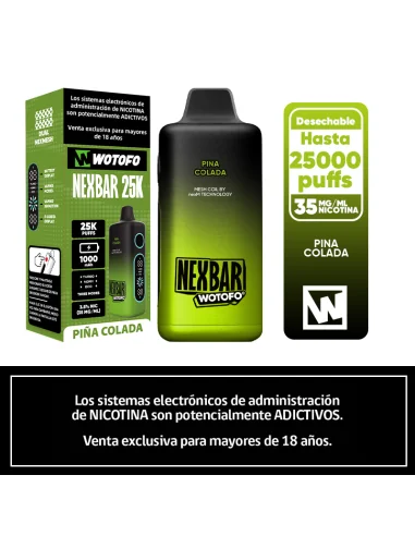 WOTOFO NEXBAR 25K PIÑA COLADA