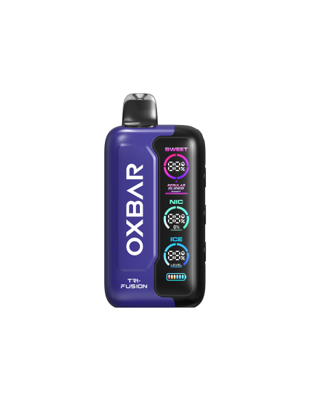 VAPORIZADOR OXBAR TRI FUSION 45K GRAPE RAPSBERRY
