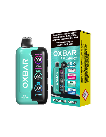 VAPORIZADOR OXBAR TRI FUSION 45K DOUBLE MINT