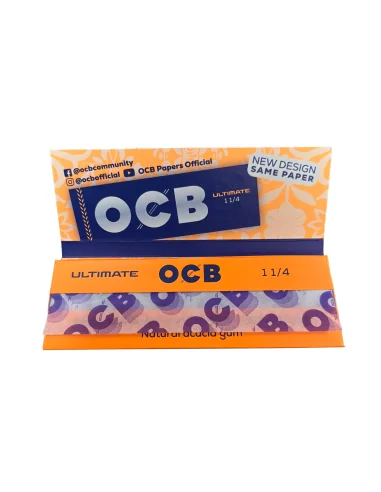 PAPELILLOS OCB ULTIMATE 1 1/4 25 UDS