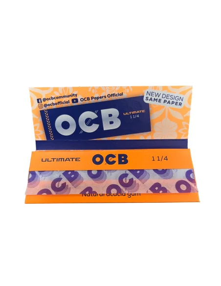 PAPELILLOS OCB ULTIMATE 1 1/4 25 UDS