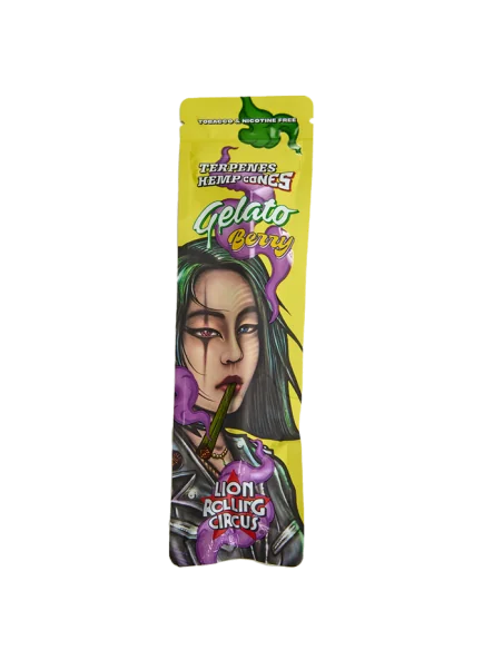 LRC HEMP CONES GELATO BERRY 12 UDS