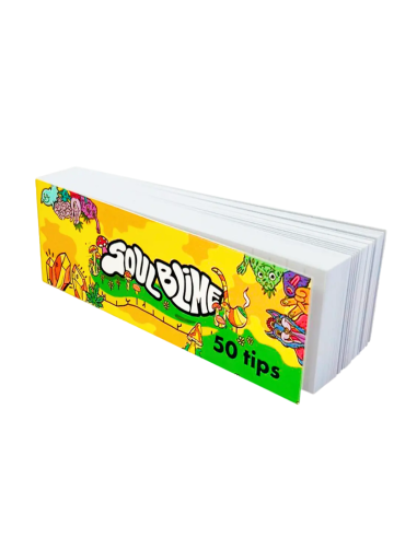 TIPS FILTROS CARTON SOULBLIME AMARILLO 25 UDS