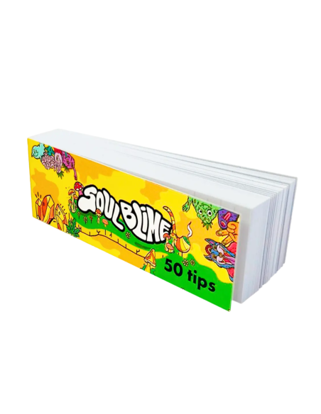 TIPS FILTROS CARTON SOULBLIME AMARILLO 25 UDS