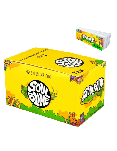 TIPS FILTROS CARTON SOULBLIME AMARILLO 25 UDS