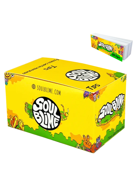 TIPS FILTROS CARTON SOULBLIME AMARILLO 25 UDS