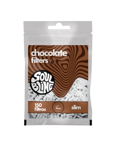 FILTROS SLIM 6MM SOULBLIME CHOCOLATE 10 UDS