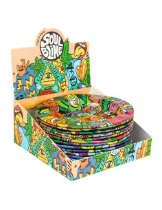 SOULBLIME CENICEROS METALICAS MIX DISPLAY 12 UDS